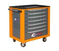 Тележка инструментальная ToollBox TBS-7 (оранжевая)