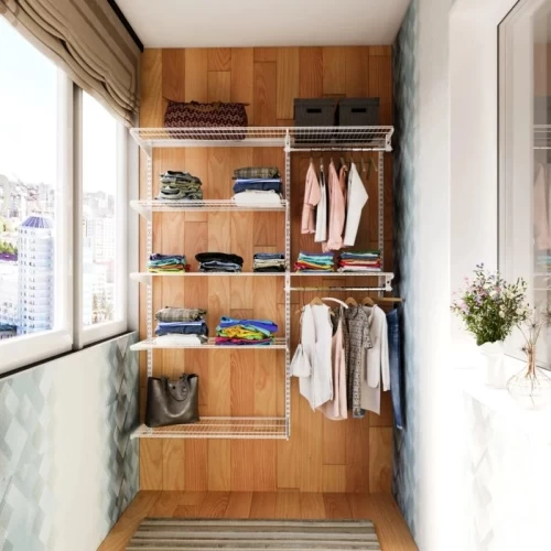 Универсальная средняя гардеробная система Титан-GS 350