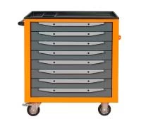 Тележка инструментальная ToollBox TBS-8 (оранжевая)